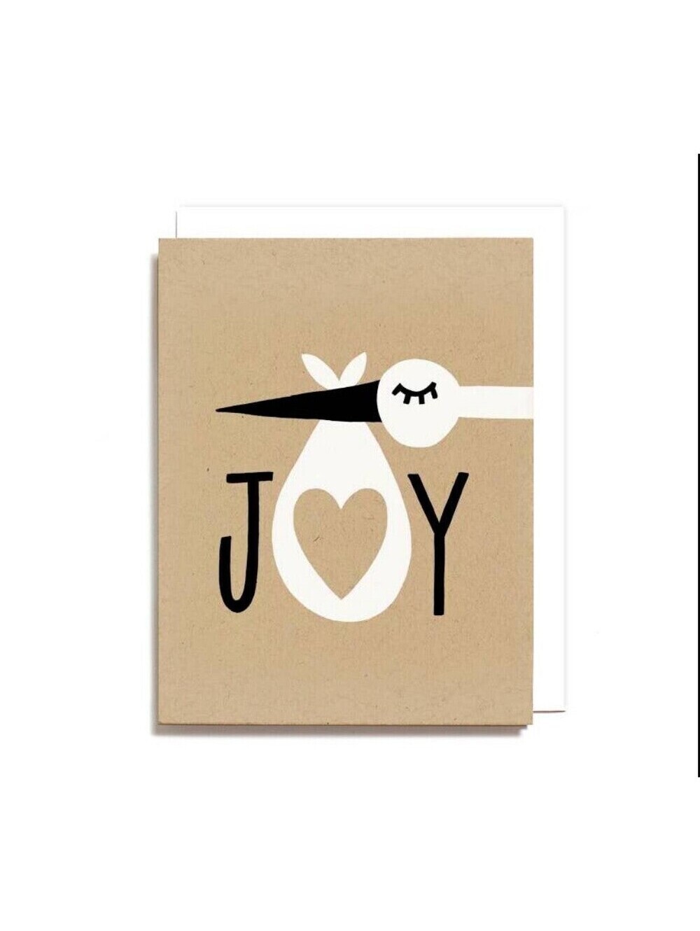 Birth congrats Greeting Card | Joy stork